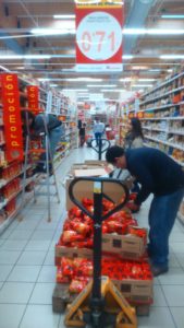 Emplear a personas con TEA en supermercado